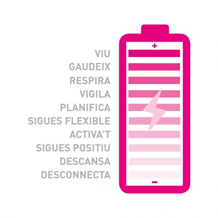 Per vacances, carrega piles!