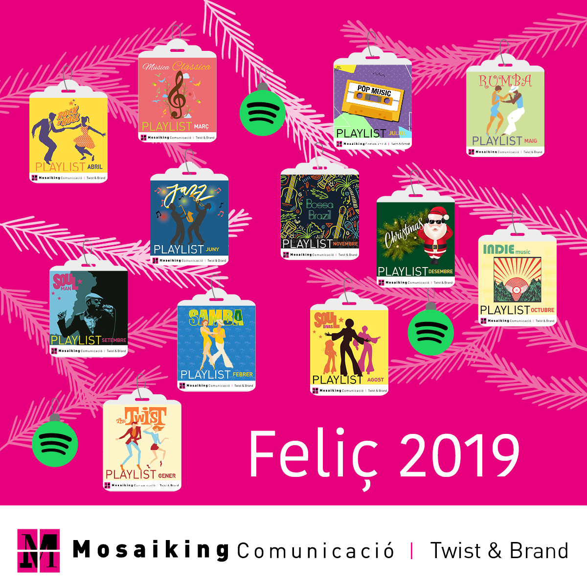 Que al 2019 no pari la música