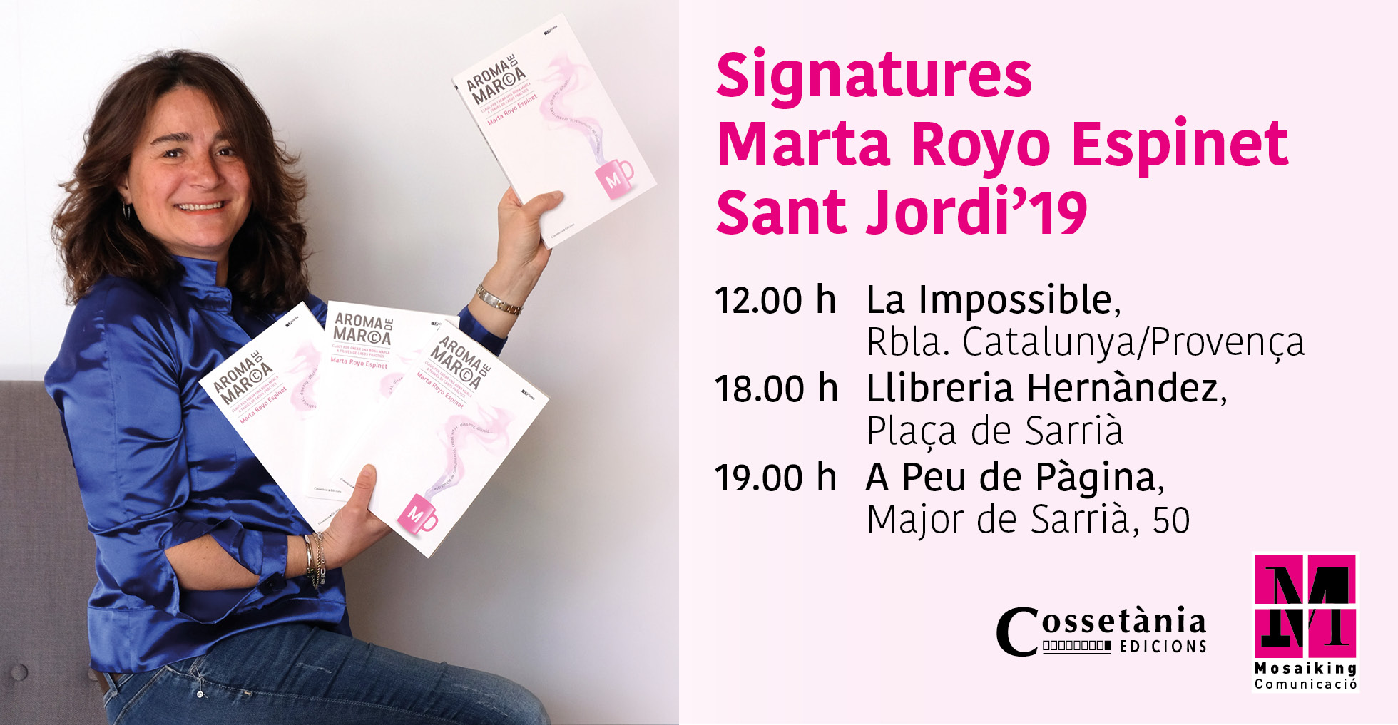 Sant Jordi amb aroma de marca